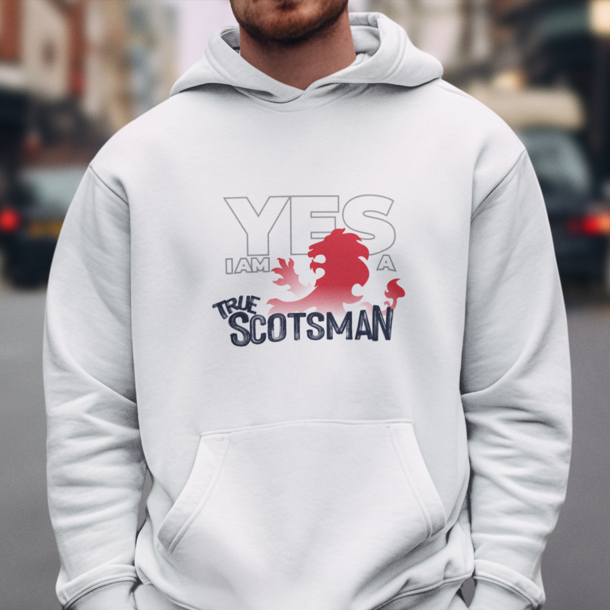 Yes i am a true scotsman - Light ver — Hoodie — lifestyle 1