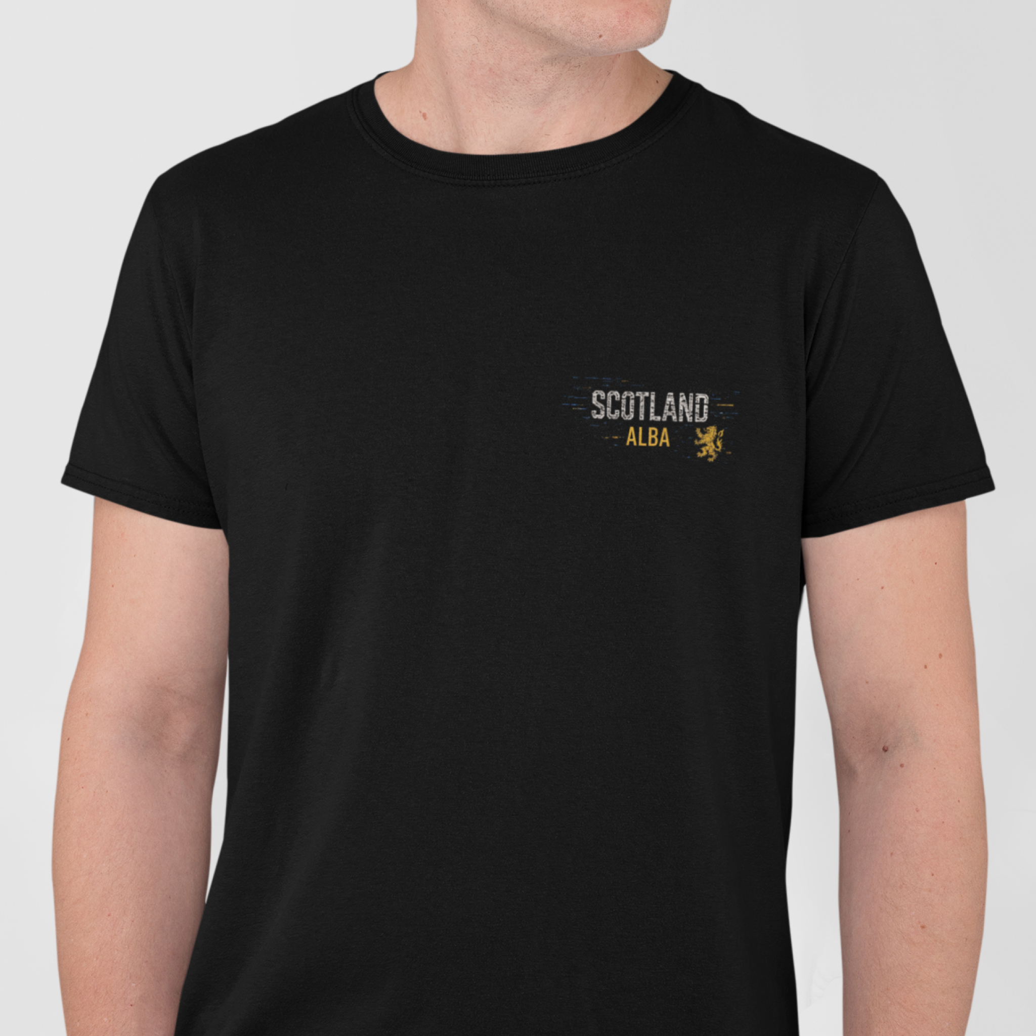 Scotland alba glitch — T Shirt — lifestyle 2