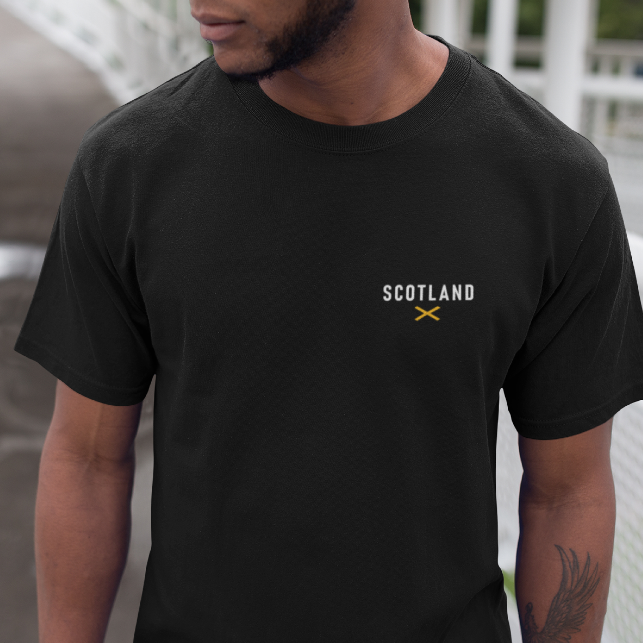 Scotland - Front only — T Shirt — lifestyle 1