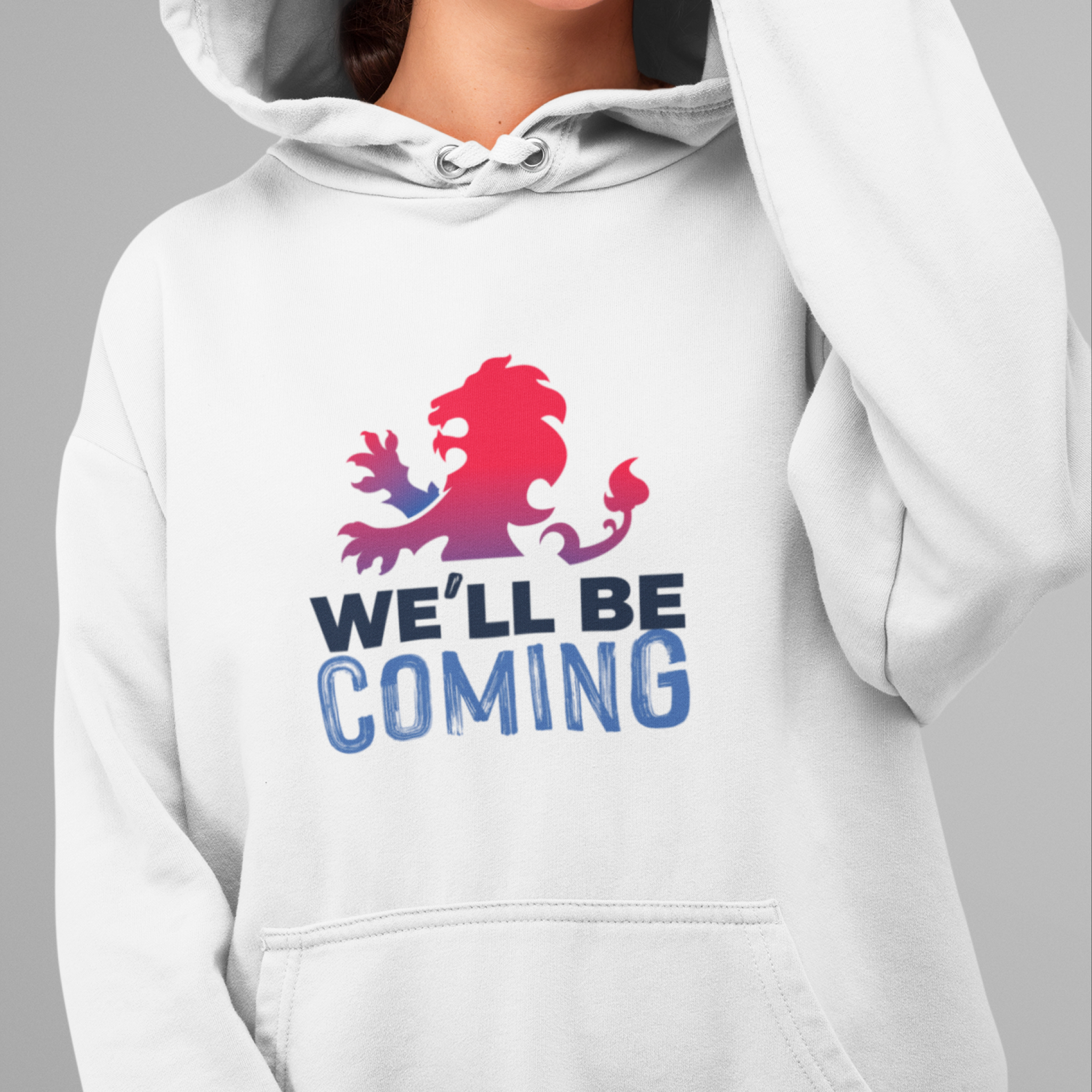 We'll be coming - Light ver — Hoodie — lifestyle 1