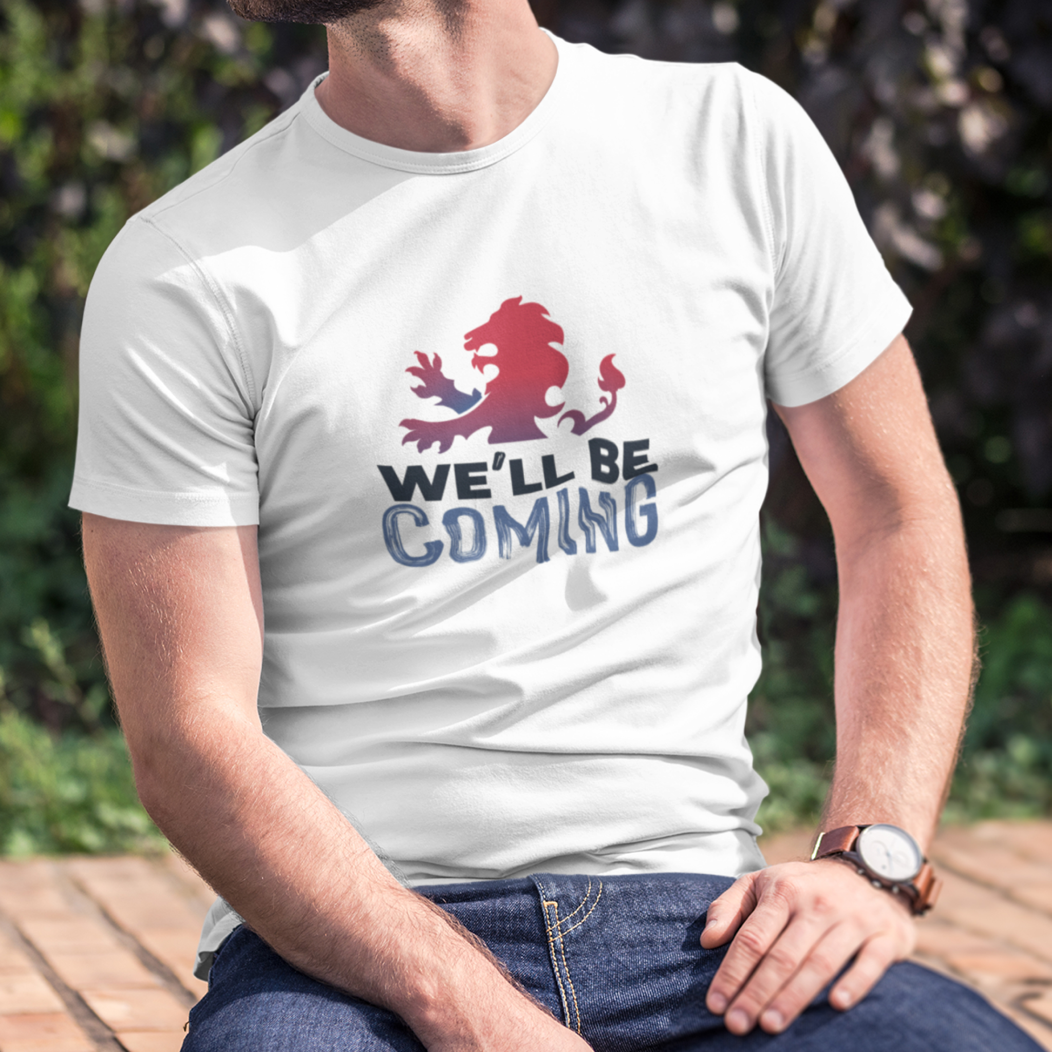 We'll be coming - Light ver — T Shirt — lifestyle 1