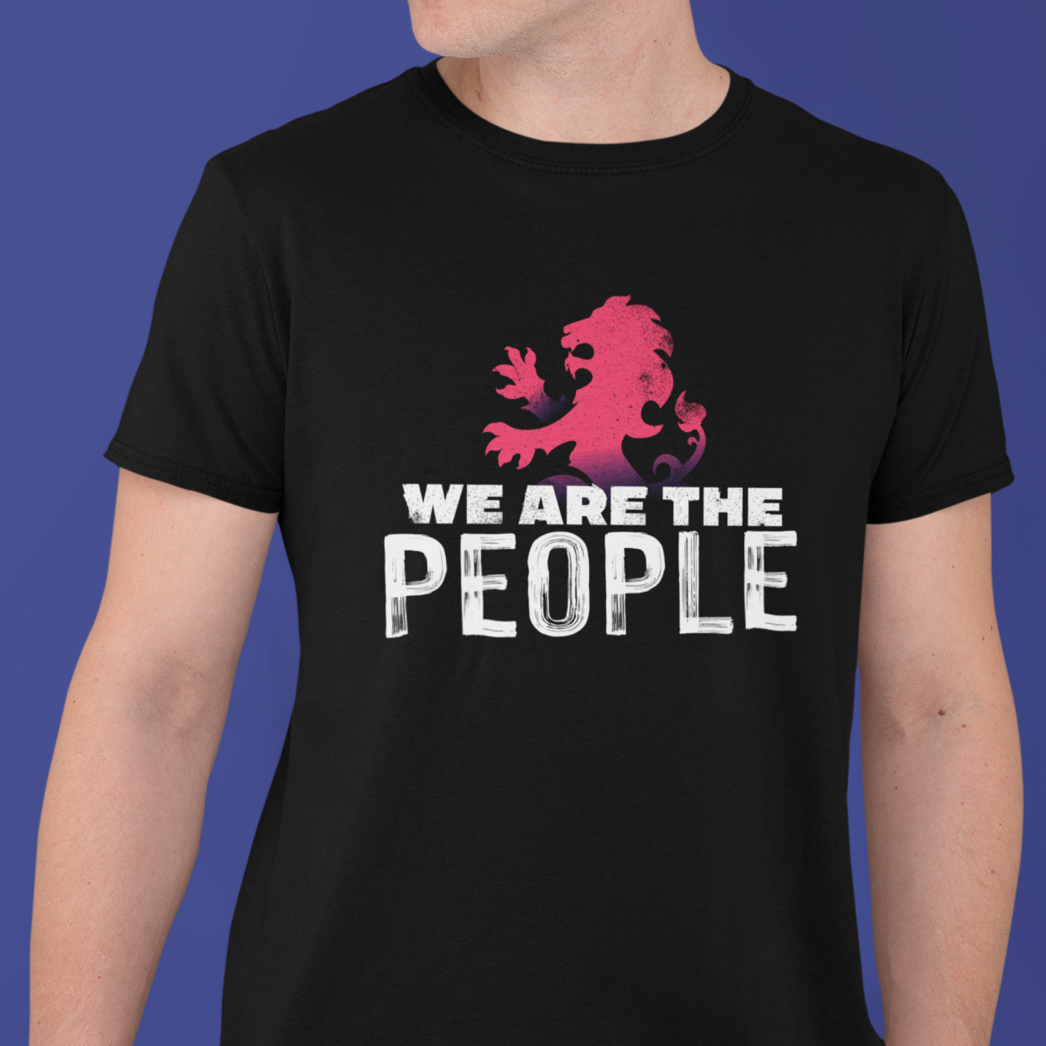We are the people - Dark ver — T Shirt — lifestyle 1
