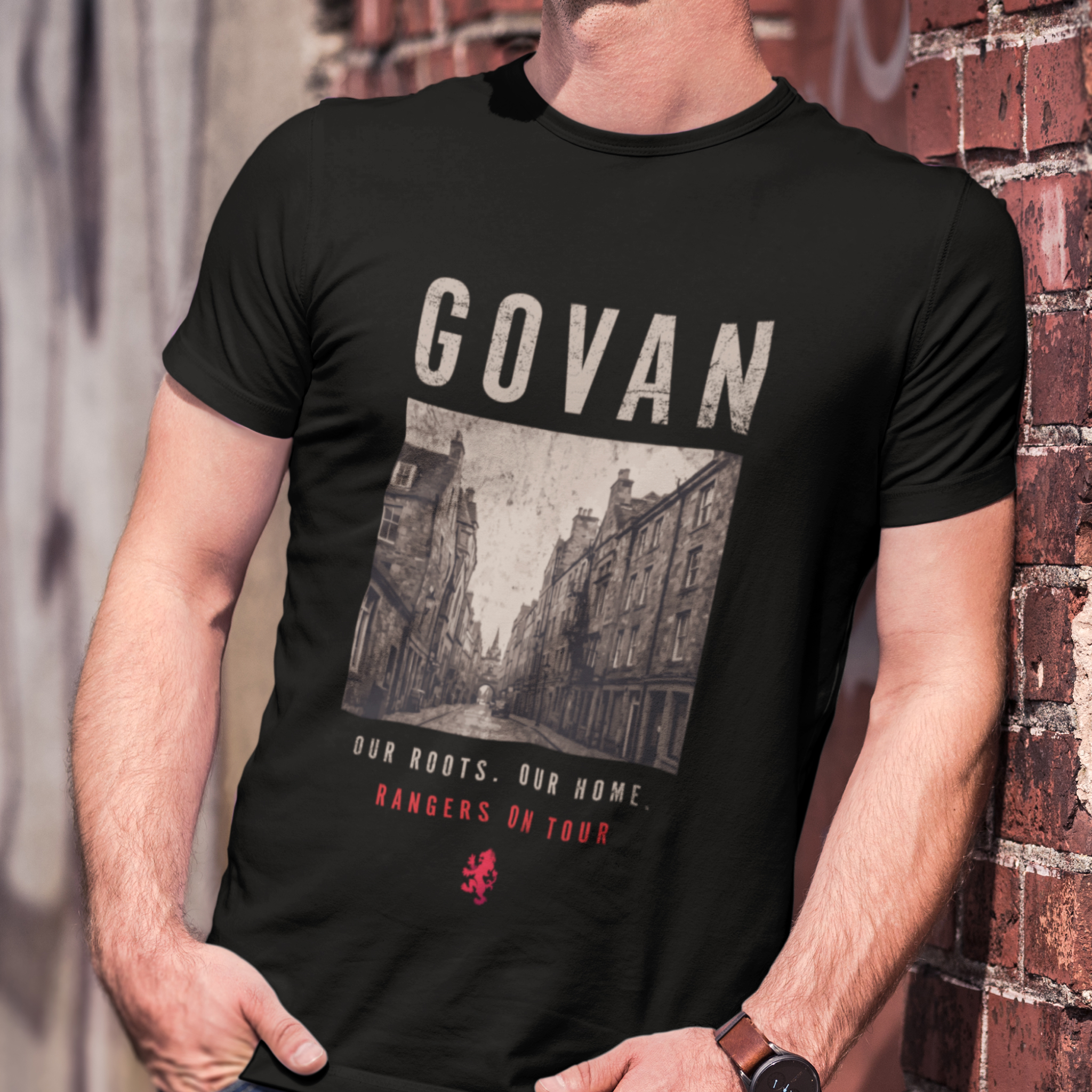 Govan - Front ver — T Shirt — lifestyle 1
