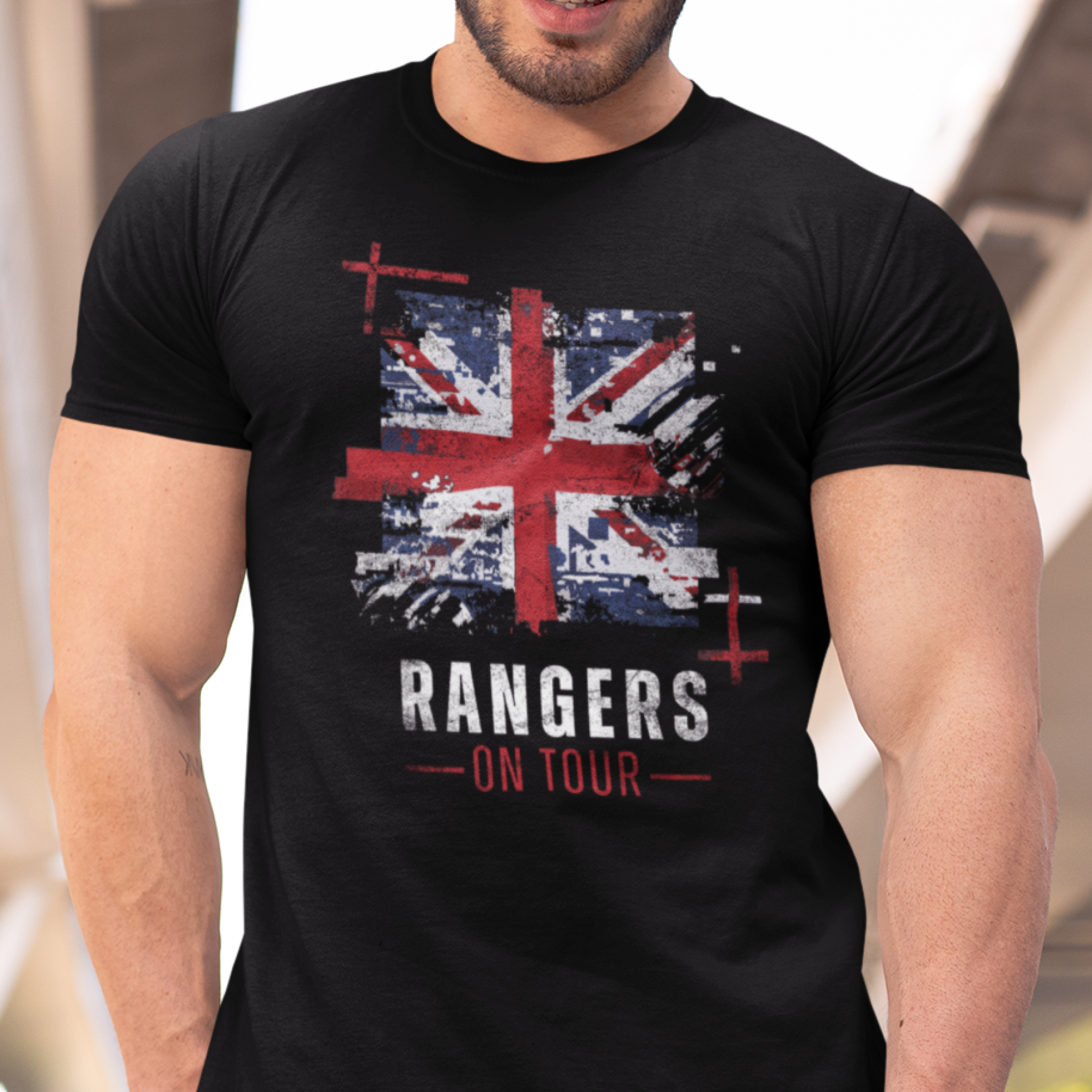 Rangers on tour — T Shirt — lifestyle 1