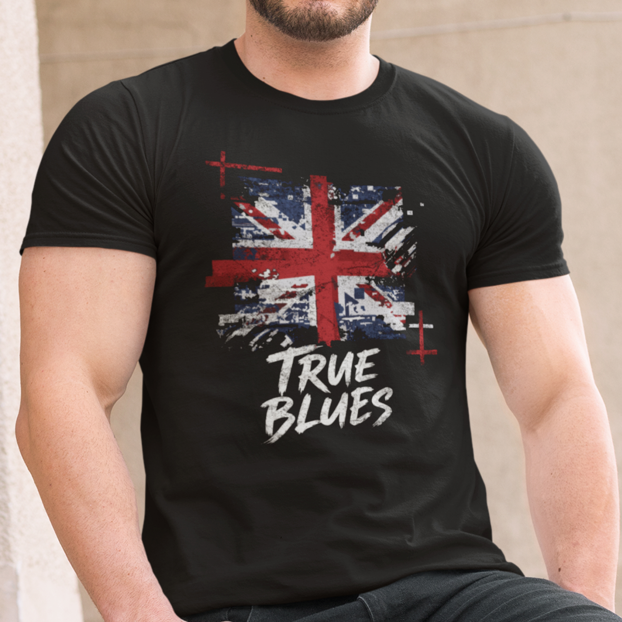 True blues — T Shirt — lifestyle 1