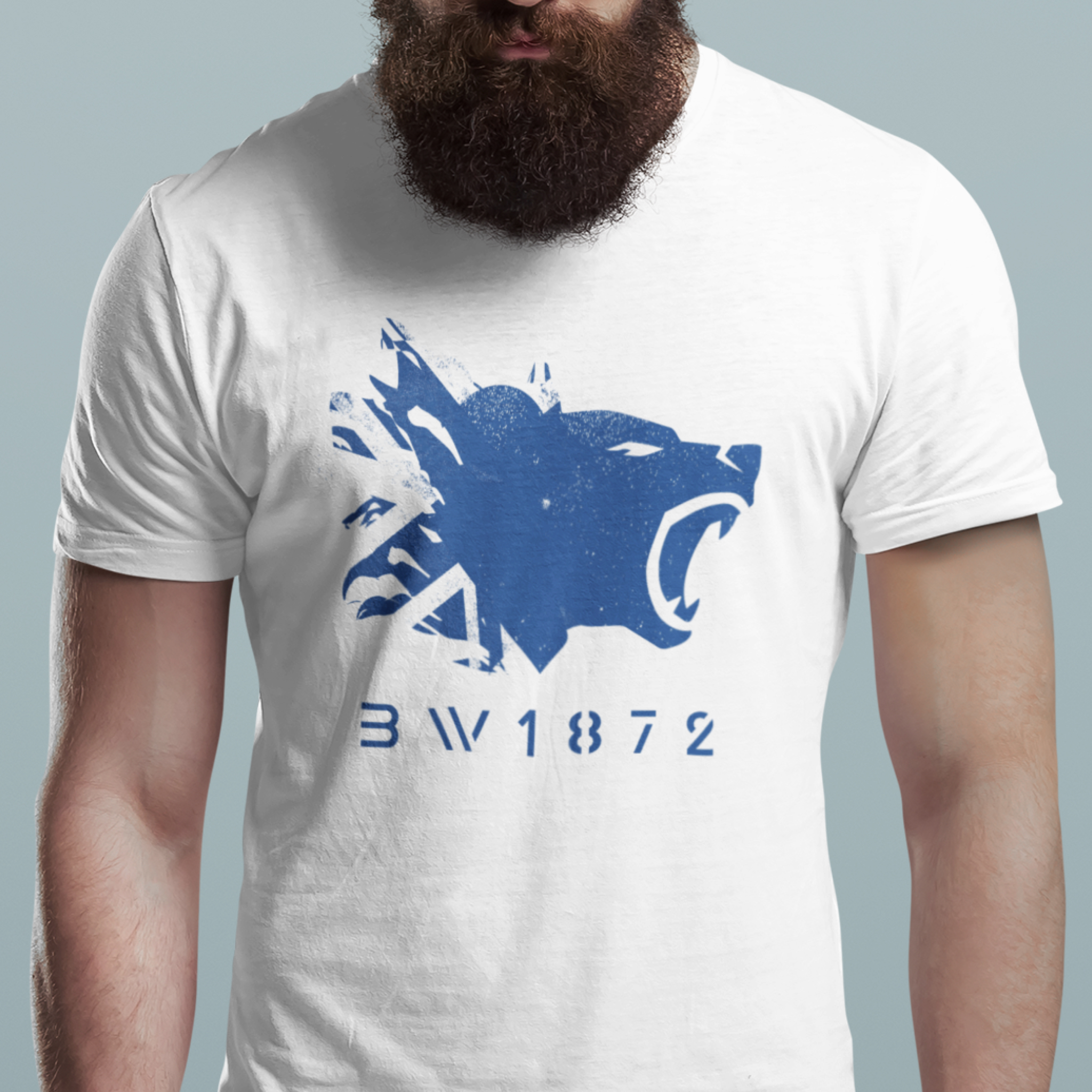 BW1872 - Bearhead - Union jack fire — T Shirt — lifestyle 1